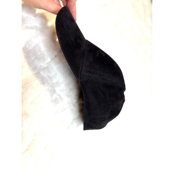 Wildred Free Unisex Black Suede Hat Baseball Cap, Men's / Women's Golf Cap - Picture 3 of 8